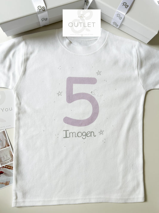 OUTLET "Imogen" 5th Birthday T-Shirt