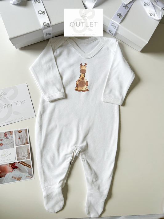 OUTLET Giraffe Sleepsuit - 0-3m