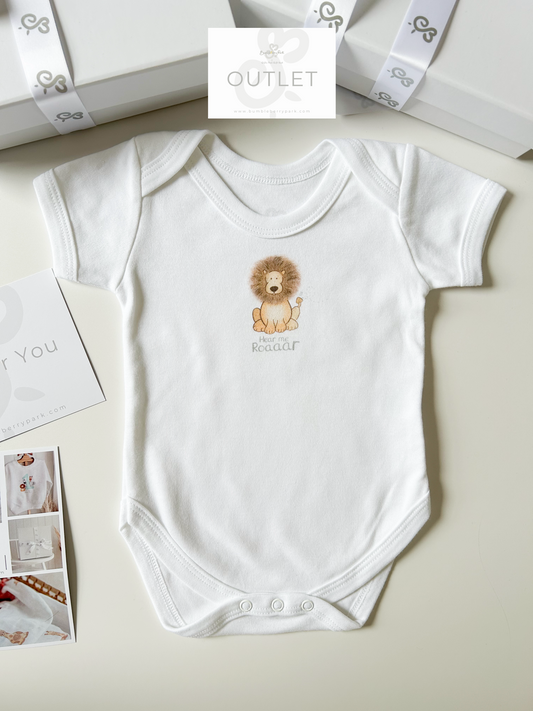 OUTLET "Hear me Roar" Lion - Bodysuit - 3-6m