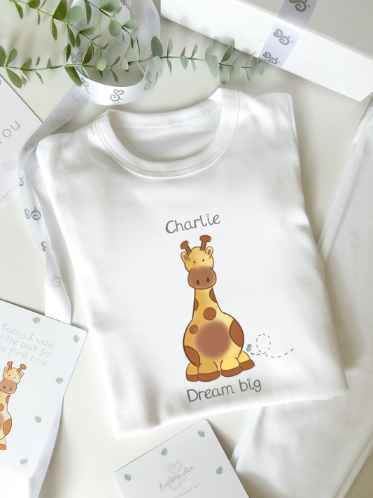 Giraffe Pyjamas - Personalise me