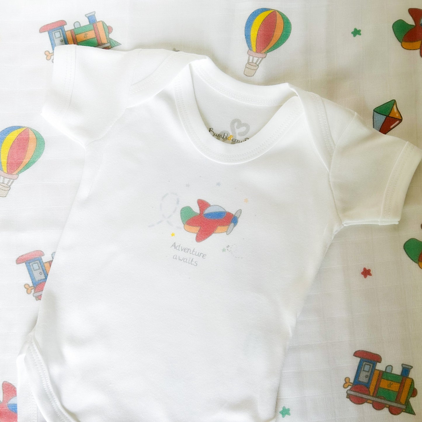 adventure awaits baby bodysuit vest 