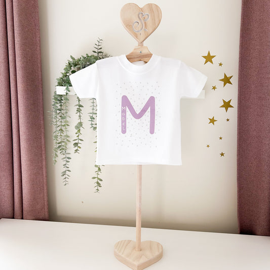 Dotty Initial - T-Shirt - Personalise me