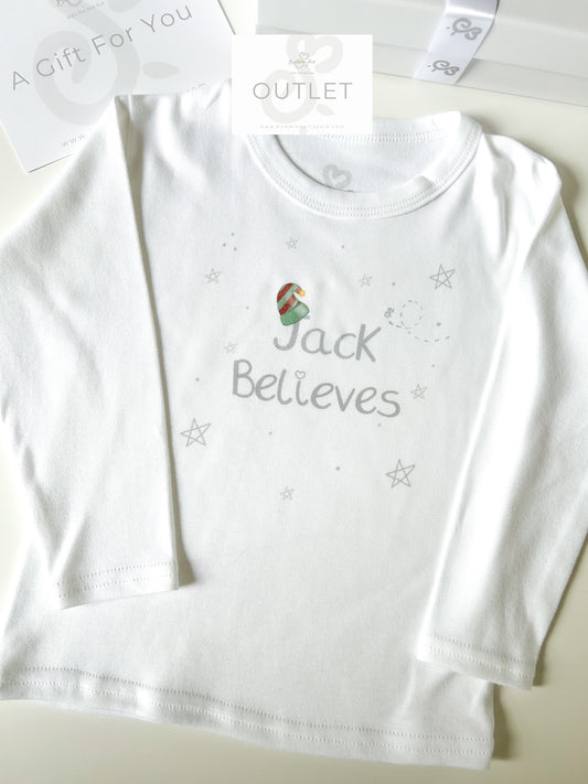 OUTLET Little Elf "Jack Believes" - Organic Pyjamas