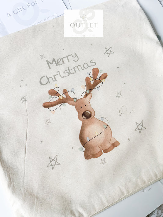 OUTLET Reindeer Cushion - Available as cover only too