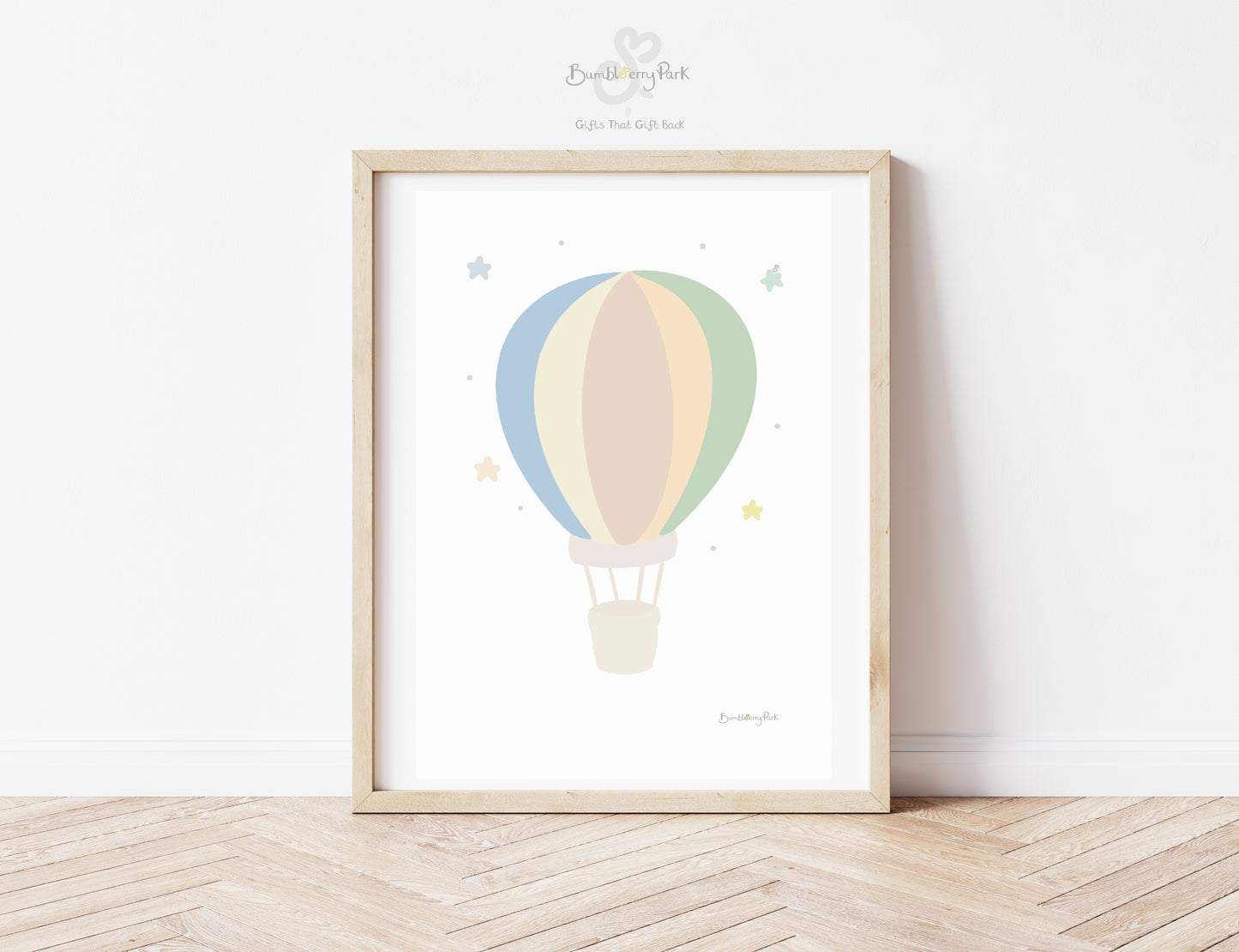neutral boho chic little explorer nursery posters for children's bedroom. Neutral nursery decor prints with travel and transport theme decor with mountains, sunshine, hot air balloon design