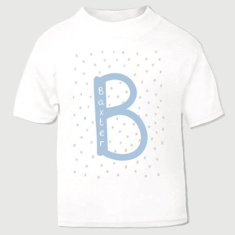 Dotty Initial - T-Shirt - Personalise me