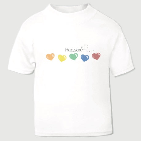 Love Heart - T-Shirt - Personalise me